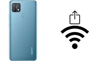 Générer un QR code avec la clé Wifi sur un Oppo A15