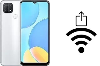 Générer un QR code avec la clé Wifi sur un Oppo A15s