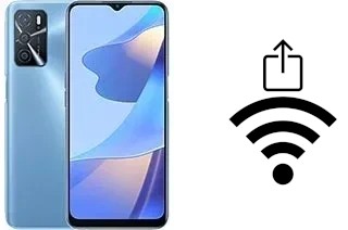 Générer un QR code avec la clé Wifi sur un Oppo A16