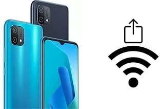 Générer un QR code avec la clé Wifi sur un Oppo A16K