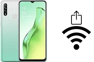 Générer un QR code avec la clé Wifi sur un Oppo A31 (2020)