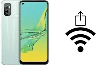 Générer un QR code avec la clé Wifi sur un Oppo A32