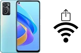 Générer un QR code avec la clé Wifi sur un Oppo A76