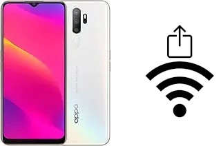 Générer un QR code avec la clé Wifi sur un Oppo A11