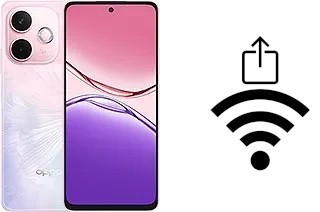 Générer un QR code avec la clé Wifi sur un Oppo A5 Pro (2025)