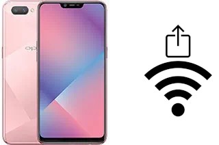 Générer un QR code avec la clé Wifi sur un Oppo A5