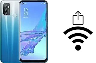 Générer un QR code avec la clé Wifi sur un Oppo A53s