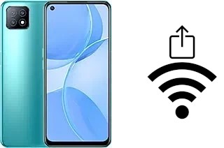 Générer un QR code avec la clé Wifi sur un Oppo A53 5G