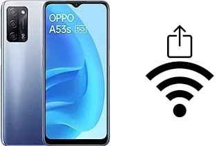 Générer un QR code avec la clé Wifi sur un Oppo A53s 5G