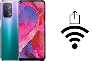 Générer un QR code avec la clé Wifi sur un Oppo A54 5G