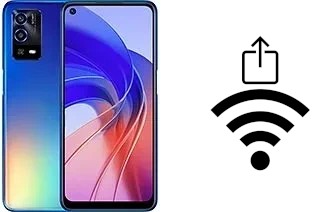 Générer un QR code avec la clé Wifi sur un Oppo A55