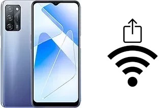 Générer un QR code avec la clé Wifi sur un Oppo A55 5G