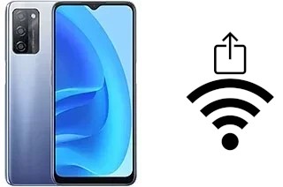 Générer un QR code avec la clé Wifi sur un Oppo A55s