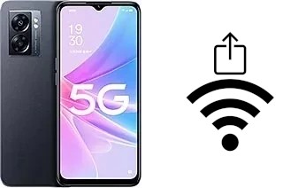 Générer un QR code avec la clé Wifi sur un Oppo A56s