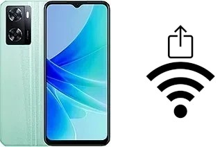 Générer un QR code avec la clé Wifi sur un Oppo A57 4G