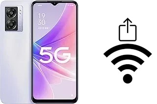 Générer un QR code avec la clé Wifi sur un Oppo A57 2022