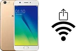 Générer un QR code avec la clé Wifi sur un Oppo A57