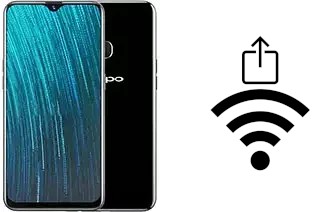 Générer un QR code avec la clé Wifi sur un Oppo A5s (AX5s)