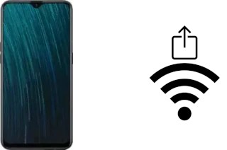 Générer un QR code avec la clé Wifi sur un Oppo A5s