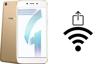 Générer un QR code avec la clé Wifi sur un Oppo A71