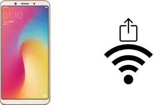 Générer un QR code avec la clé Wifi sur un Oppo A73