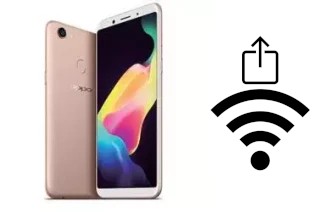 Générer un QR code avec la clé Wifi sur un Oppo A73s