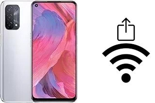 Générer un QR code avec la clé Wifi sur un Oppo A74 5G