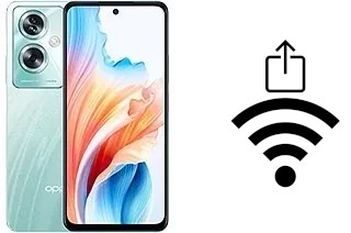 Générer un QR code avec la clé Wifi sur un Oppo A79 (2023)