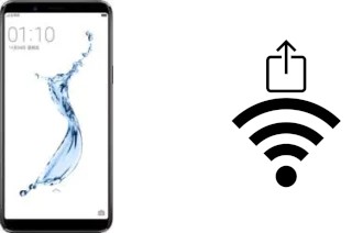 Générer un QR code avec la clé Wifi sur un Oppo A79