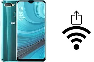 Générer un QR code avec la clé Wifi sur un Oppo A7n