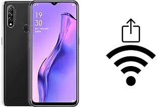 Générer un QR code avec la clé Wifi sur un Oppo A8