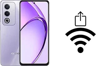 Comment générer un QR code avec le clé de sécurité réseau Wifi sur un Oppo A80