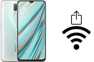 Générer un QR code avec la clé Wifi sur un Oppo A9