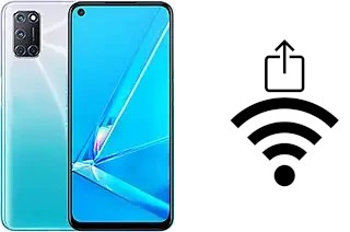 Générer un QR code avec la clé Wifi sur un Oppo A92