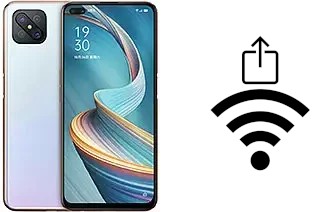 Générer un QR code avec la clé Wifi sur un Oppo A92s