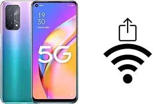 Générer un QR code avec la clé Wifi sur un Oppo A93 5G