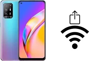 Générer un QR code avec la clé Wifi sur un Oppo A94 5G