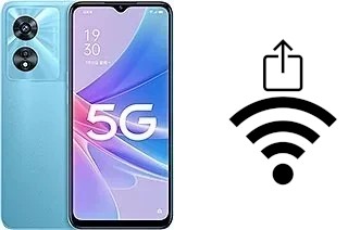 Générer un QR code avec la clé Wifi sur un Oppo Oppo A97