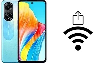 Générer un QR code avec la clé Wifi sur un Oppo A98