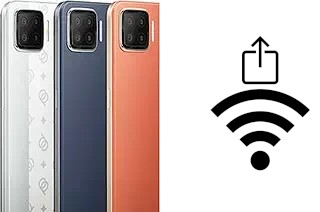 Générer un QR code avec la clé Wifi sur un Oppo F17