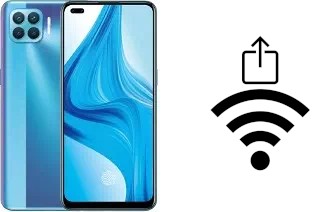 Générer un QR code avec la clé Wifi sur un Oppo F17 Pro