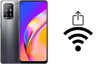 Générer un QR code avec la clé Wifi sur un Oppo F19 Pro+ 5G