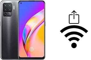 Générer un QR code avec la clé Wifi sur un Oppo F19 Pro