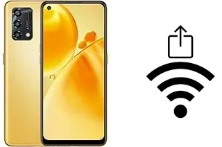 Générer un QR code avec la clé Wifi sur un Oppo F19s