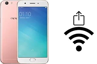 Générer un QR code avec la clé Wifi sur un Oppo F1s