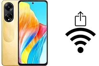 Générer un QR code avec la clé Wifi sur un Oppo F23