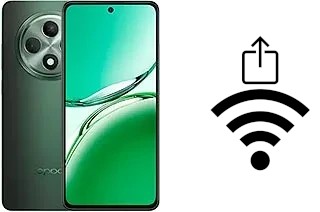 Générer un QR code avec la clé Wifi sur un Oppo F27