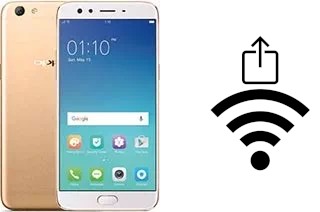 Générer un QR code avec la clé Wifi sur un Oppo F3