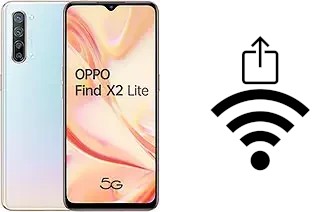 Générer un QR code avec la clé Wifi sur un Oppo Find X2 Lite