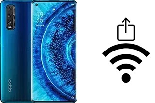 Générer un QR code avec la clé Wifi sur un Oppo Find X2